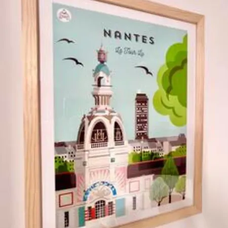 Apartment Art Deco I Center I High-speed Wi-fi I Bright Saint-Nazaire (Loire-Atlantique)