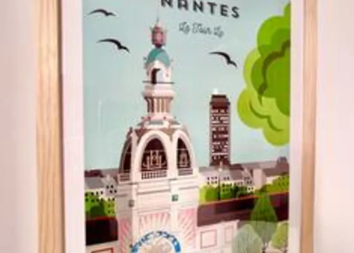 Appartamento Art Deco I Center I High-speed Wi-fi I Bright Saint-Nazaire (Loire-Atlantique)