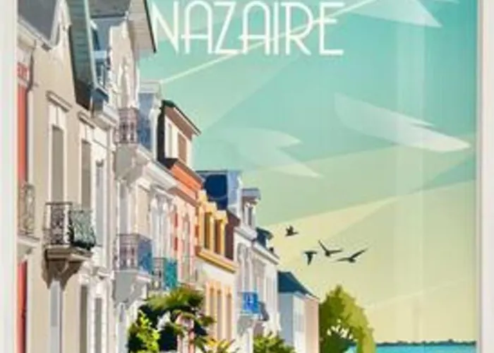 Appartamento Art Deco I Center I High-speed Wi-fi I Bright Saint-Nazaire (Loire-Atlantique)