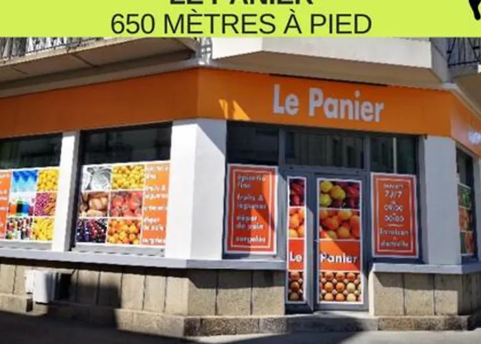 Apartament Art Deco I Center I High-speed Wi-fi I Bright Saint-Nazaire (Loire-Atlantique)